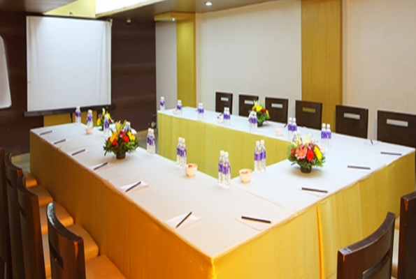 IOTA  Board room at Hotel Vihangs Inn