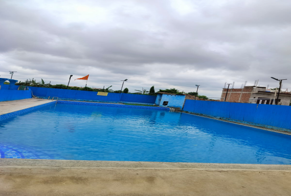 Open Pool Side at R K Garden