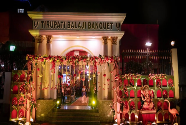 Lawn at Tirupati Balaji Banquet
