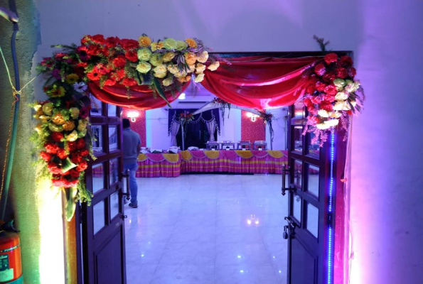 Hall 1 at Shehnai Banquets