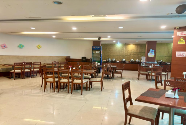 Restaurant at Hotel Tattva Suites