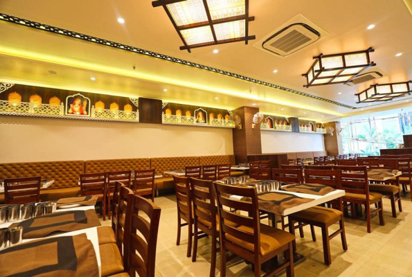 Restaurant at Shahi Bhoj Thali Restaurant