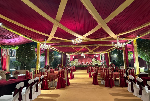 Party Lawn at Sk Premium Park Hotels & Banquets