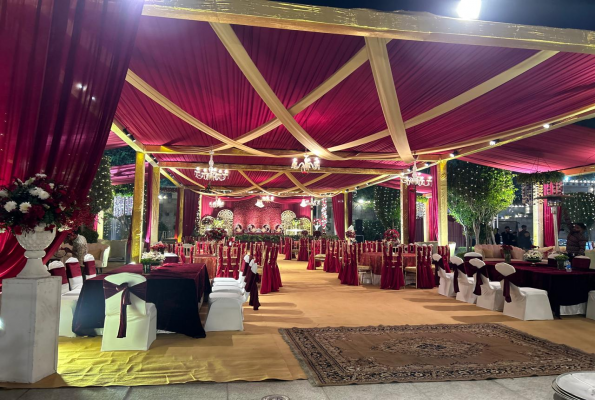 Party Lawn at Sk Premium Park Hotels & Banquets