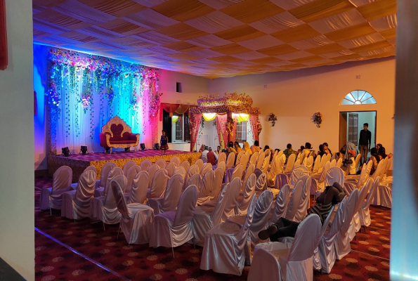 Banquet Hall at Hotel Mahadev Palace