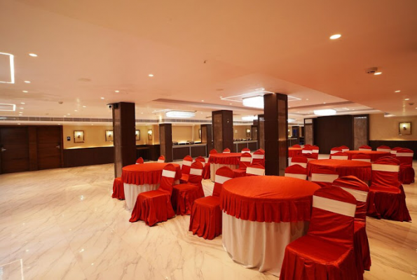 Banquet Hall at Hotel Ekta International