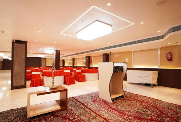 Banquet Hall at Hotel Ekta International