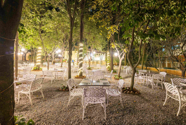 Garden at Ambrosia Restaurant