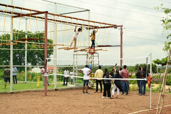 Adventure Rides And Village Games And Mud Bath at Ananda Kshethram