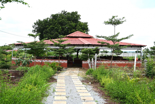 Goushala Ananda Brundavanam at Ananda Kshethram