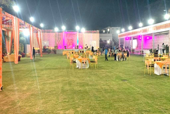 Banquet Hall And Open Lawn at Shri Krishna Garden