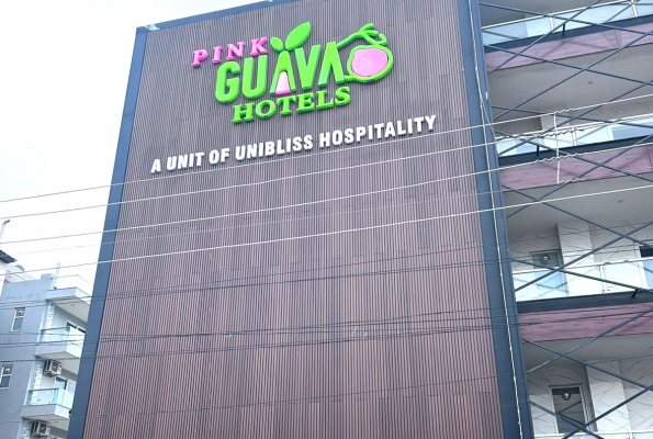 Glass House Restaurant at The Pink Guava Hotels And Banquet