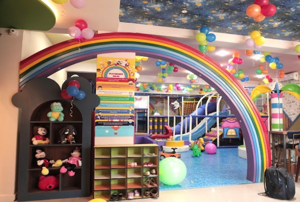 Rainbow Kids Play Zone