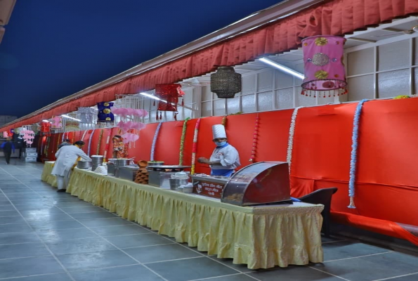 Banquet Hall at Seth Murlidhar Mansinghka Seva Sadan Vrindavan