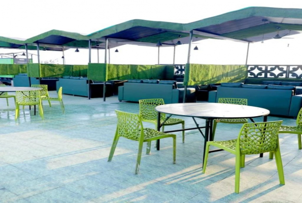 Rooftop Restaurant at Hotel Tulsi Garden