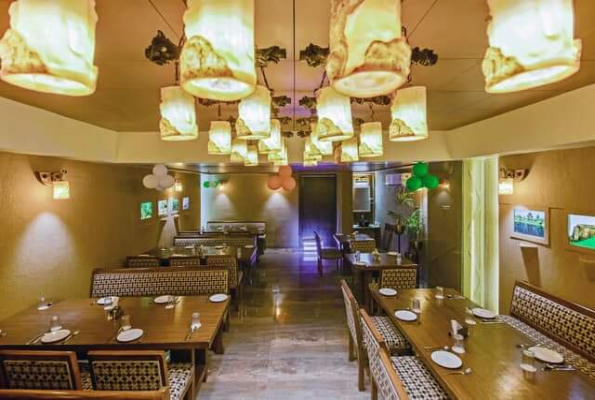 Restaurant at Resort Hare Krishna Orchid Vrindavan