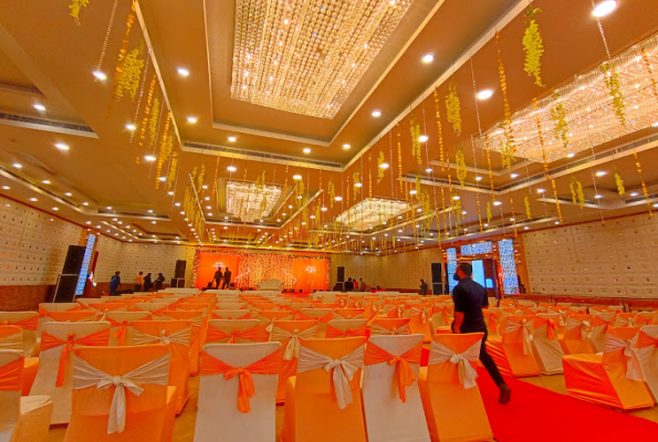 Banquet Hall at Resort Hare Krishna Orchid Vrindavan