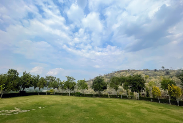 Garden at Justa Brij Bhoomi Resort