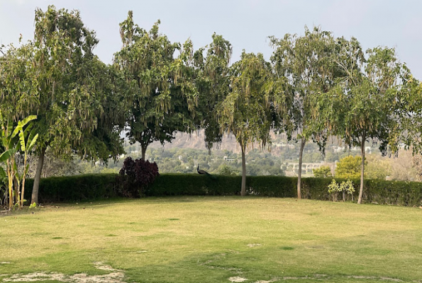 Garden at Justa Brij Bhoomi Resort