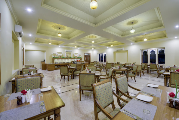 Restaurant at Justa Brij Bhoomi Resort