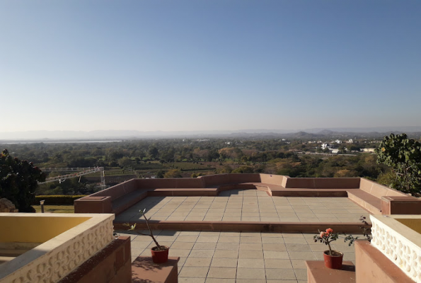 Pool Side at Justa Brij Bhoomi Resort