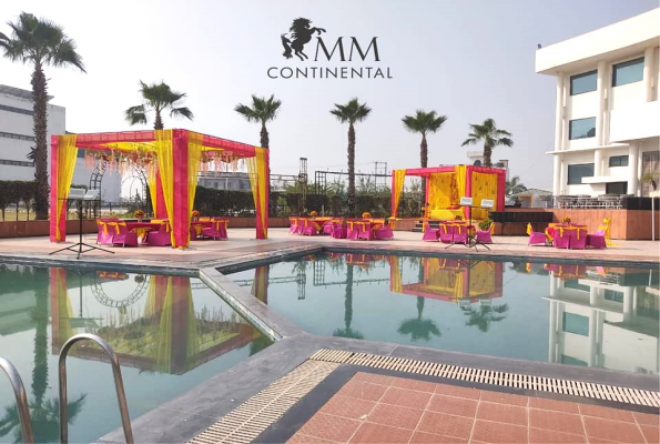 Poolside at M M Continental