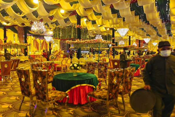 Grand Ball Room With Lawn at Palmdale Resort Ambala Lawns An Banquets