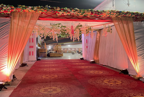 Garden at Alka Gardens Banquet Hall