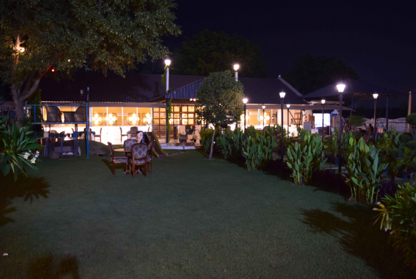 Open Lawn at Swarnim Restaurant & Cafe