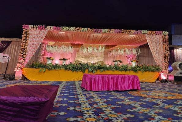 Lawn at Sonia Banquet Hall