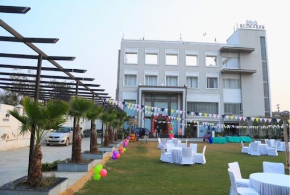 Lawn at Rudraksh Hotel & Resort