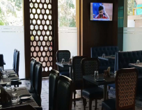 Purple Lounge of Purple Orchid Suites