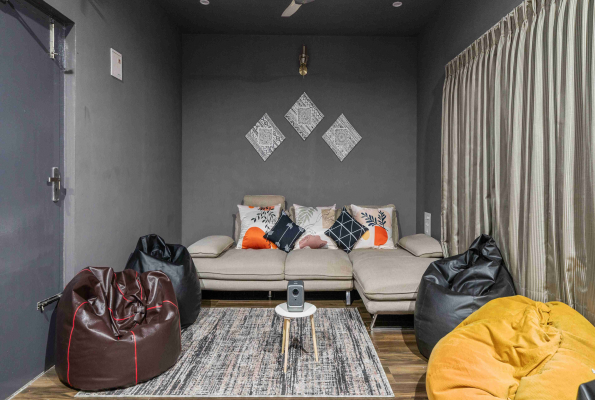 Gatsby Grandeur With Private Theatre And Terrace 5 Bhk Spacez Villa 3