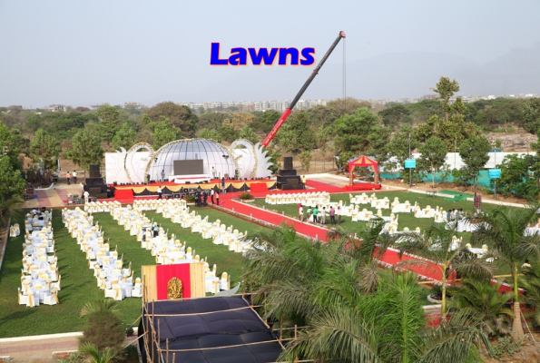 Hall at Kokan King Lawns