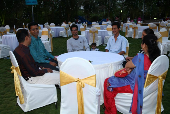 Hall at Kokan King Lawns