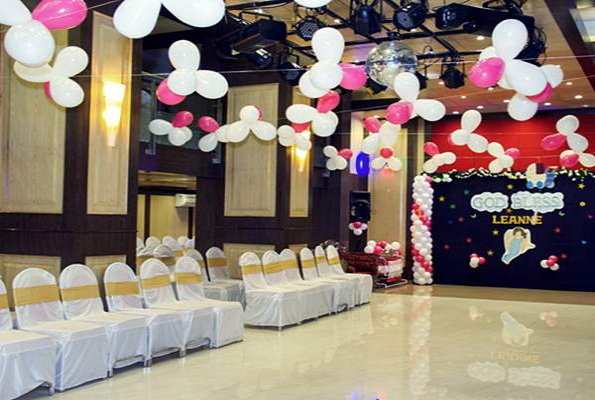 Ground floor Party Hall at Maria Plaza & Banquet Hall