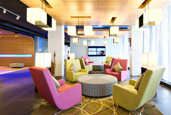 Function Area at Aloft Hotel