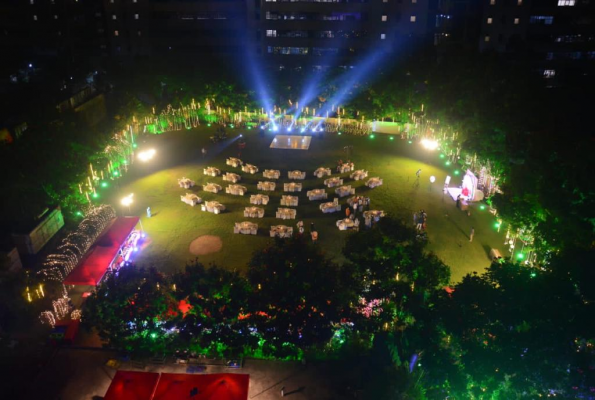 The Lawn at Aloft Bengaluru Whitefield