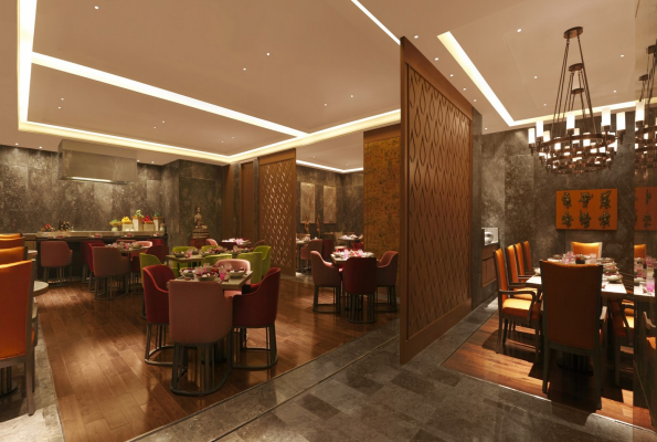 Mei Kun Restaurant at The Leela Ambience Convention Hotel Delhi