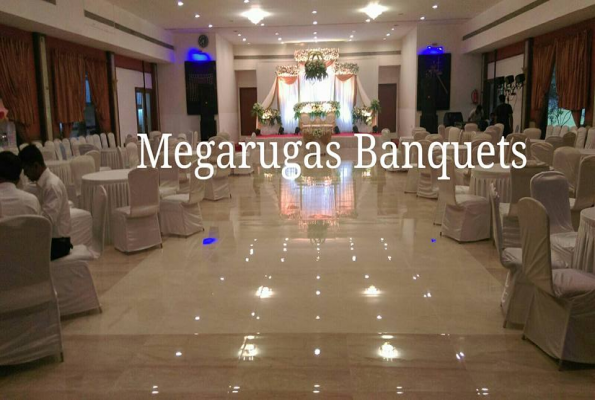 Ceremony I Ballroom at Megarugas Banquet Hall