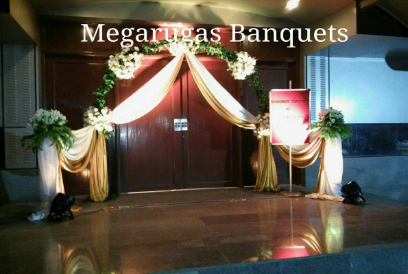 Ceremony I Ballroom at Megarugas Banquet Hall