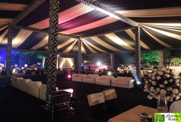 Cocktail Party Hall at Luthra Farm