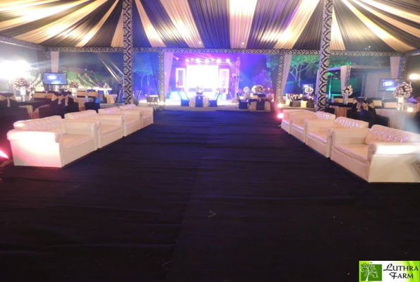 Cocktail Party Hall at Luthra Farm