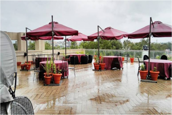 Q Deck Open Rooftop at Orritel Convention Spa & Wedding Resort