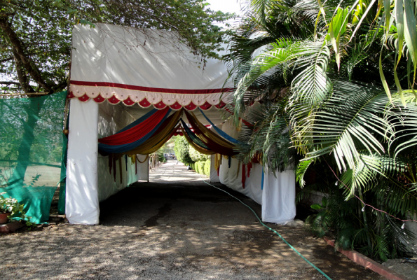 Spacious Lawn at Mauli Garden Mangal Karyalaya