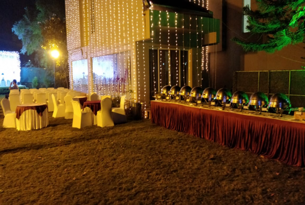 Lawn at Inventree Hotel Pune