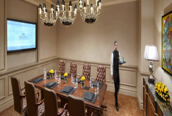 Meeting room at The Leela Palace Hotel