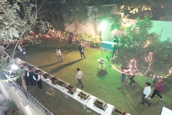 Party Lawn at Aanandam