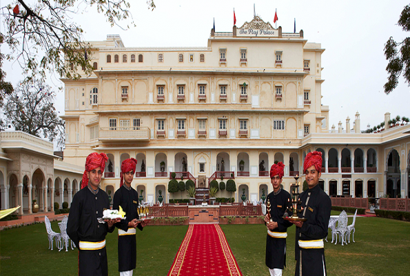 Moti Chowk at The Raj Palace