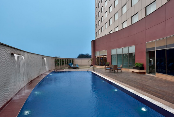 Pool Side at Radisson Gurugram